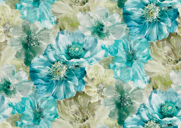 Lani, Ocean - Fabric Only - Image 3